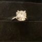 Certified 2Ct VVS1 Flawless Moissanite 925 Sterling Silver Ring Adjustable (6)