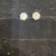 Certified 4 CT VVS1 Flawless Moissanite Snowflake 925 silver studs (4)