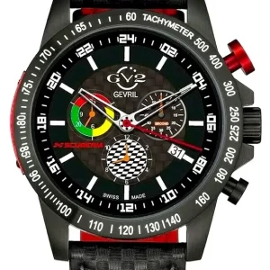 GV2 by Gevril, Scuderia, Swiss Made For Ferrari Limited Edition Men's Watch