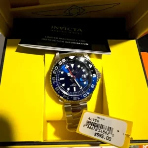 Invicta GMT BlackBlue